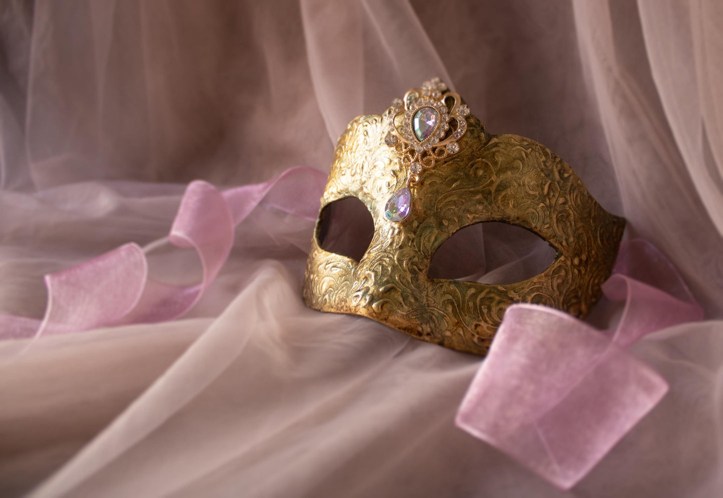 Maschera Veneziana Colombina Principessa dei Sogni