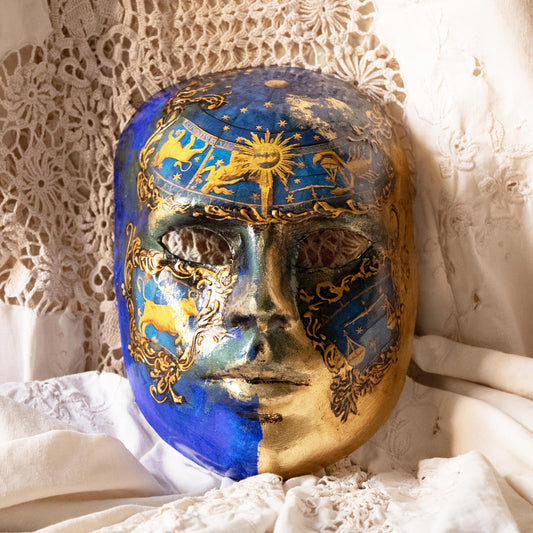 Maschera Orologio Venezia Torre dell'Orologio uomo