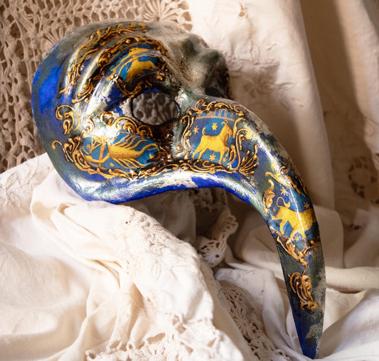 Maschera veneziana Naso Turco